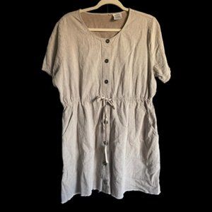 y2k vintage cotton button down minimalist mini shirt dress